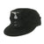 Original German WWII Waffen-SS Panzer Black M43 Field Cap with HBT Lining - Size 56 Original Items