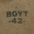 Original U.S. WWII M1938 Canvas Map Case Dated 1942 by BOYT