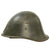 Original Netherlands WWII Dutch M34 Steel Helmet With Badge and Original Paint - Complete Original Items