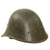 Original RARE Dutch WWII Model 1934 Helmet - Captured & Reissued with German M-31 Liner & Chinstrap - Size 57