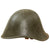 Original RARE Dutch WWII Model 1934 Helmet - Captured & Reissued with German M-31 Liner & Chinstrap - Size 57