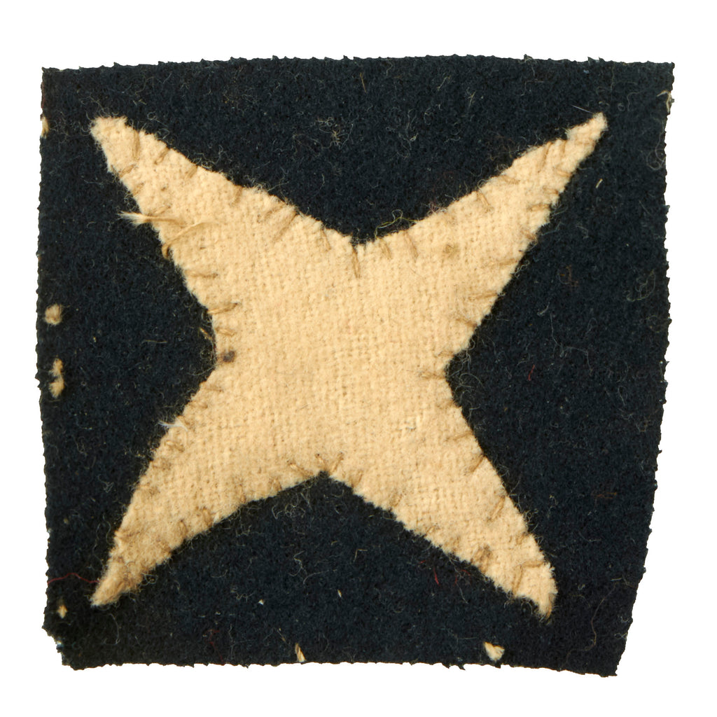 Original U.S. Civil War Scarce Department of the Gulf Fabric Corps Badge