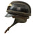 Original German WWII Early 1st Pattern NSKK Padded Leather Crash Helmet with Full Liner & Strap - Size 55 Original Items