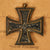 Original U.S. WWI Framed Captured Souvenir German Iron Cross 2nd Class EKII with YMCA Letter Sent Home - 8 ⅞" x 10 ⅞” Original Items