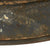 Original German WWII Luftwaffe M40 Single Decal Overpaint "Normandy" Camouflage Steel Helmet with Relic Liner - marked Q64 Original Items