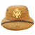 Original U.S. Pre-WWII CBI Theater “Bombay Bowler” Style Safari Pith Helmet by East Bengal Stores of Dacca, Bangladesh Original Items