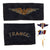 Original French WWII French Serving Royal Air Force Bullion Insignia & Pilot’s Wings with FFI Pins Original Items