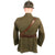 Original French WWII Artillery Lieutenant Officer’s Uniform Grouping with Tunic, Trousers, Vest, Greatcoat, Kepi, and M26 Officer’s Helmet with Braided Chinstrap Original Items