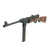 Original German WWII MP-41 Display Submachine Gun Serial 14576 with Magazine - Schmeisser MP41