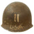 Original U.S. WWII 1942 Captain’s M1 McCord Front Seam Fixed Bale Helmet with Firestone Liner Original Items