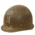 Original U.S. WWII 1942 Captain’s M1 McCord Front Seam Fixed Bale Helmet with Firestone Liner Original Items