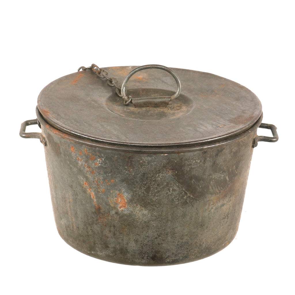 Original French WWI Gamelle Individuelle Mle. 1852 Mess Kit - Gamelle Individuelle Modèle 1852 Original Items