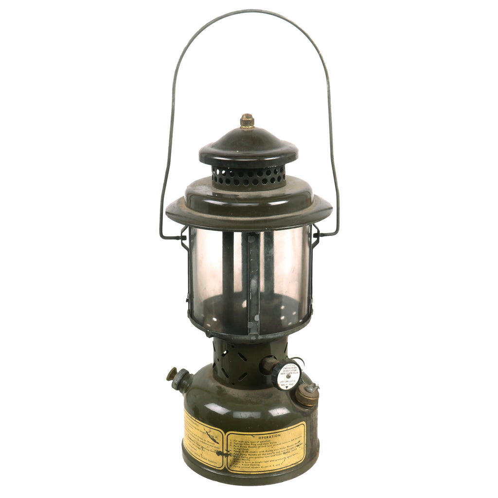 Original U.S. Korean War 1952 Dated Coleman Gasoline Lantern