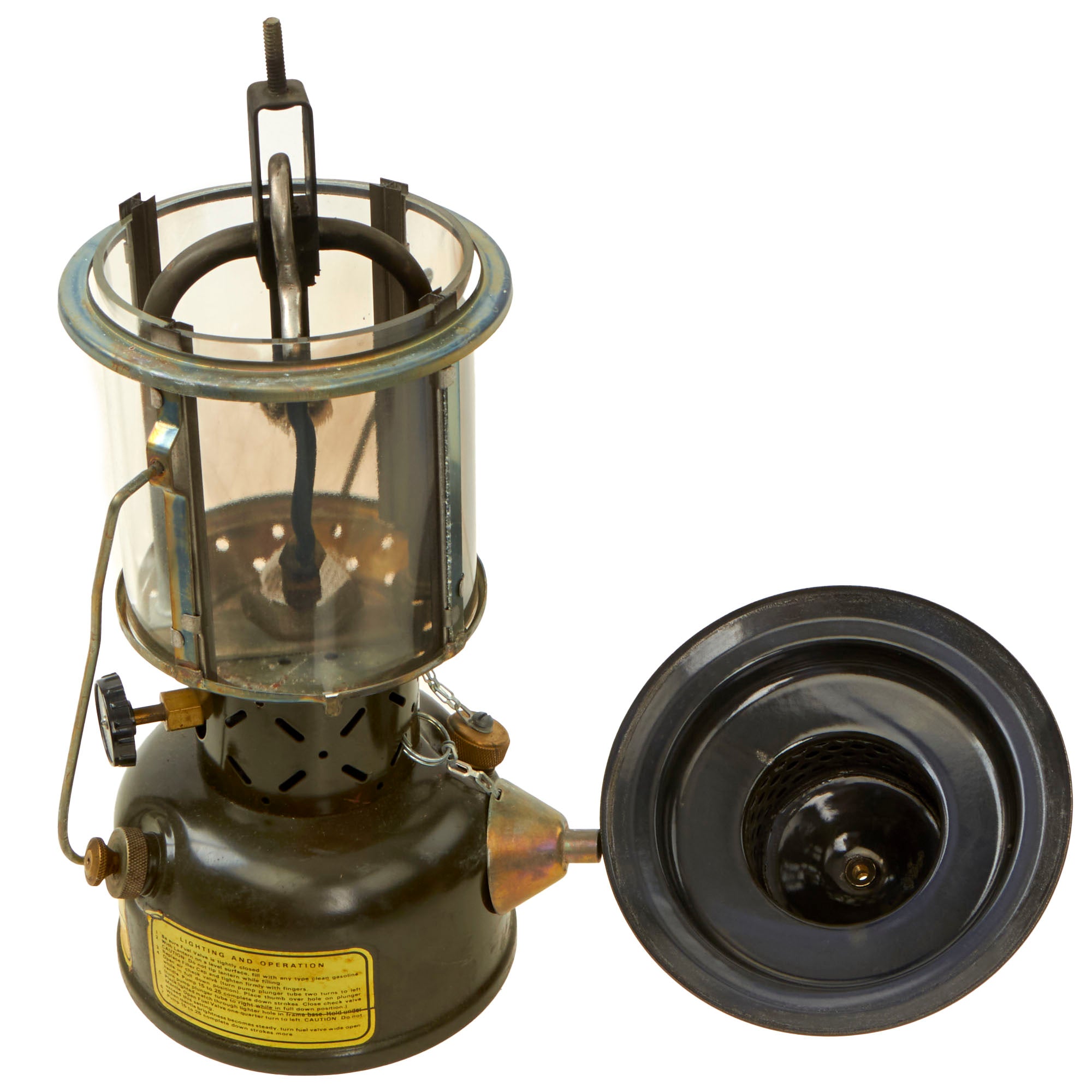 Original U.S. Korean and Vietnam War Coleman Gasoline Lantern Set with  Transit Chest – International Military Antiques