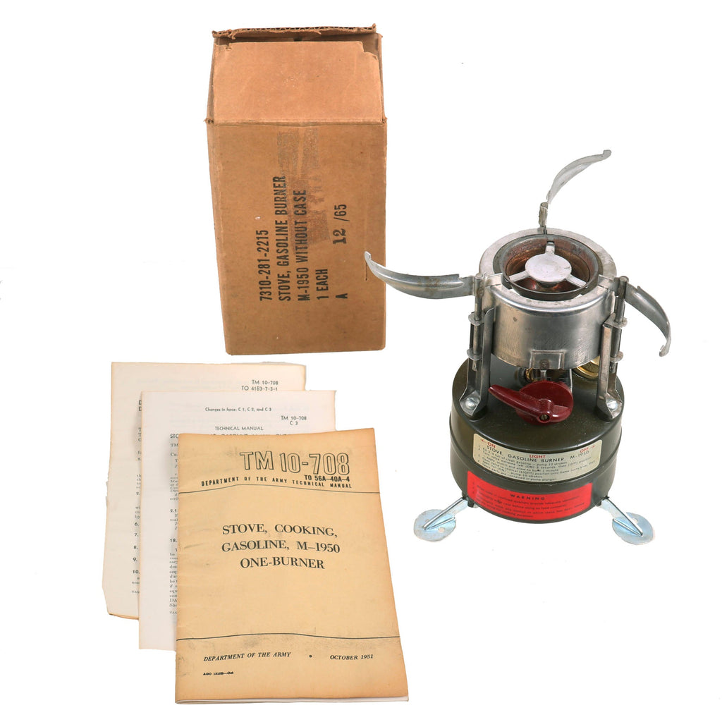 Original U.S. Vietnam War M-1950 Rogers Squad Stove With Original Box –  International Military Antiques