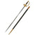 Original French 2nd Empire Era Model 1852 Officer’s Sword with German Blade and Brass Fitted Leather Scabbard