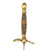 Original French 2nd Empire Era Model 1852 Officer’s Sword with German Blade and Brass Fitted Leather Scabbard