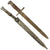 Original U.S. Philippine - American War Model 1892 Krag Rifle Bayonet and 2nd Pattern Scabbard - Dated 1899