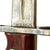 Original British Enfield No. 7 Mk. I/L Swivel Pommel Rifle Bayonet with Scabbard for No.4 SMLE or MkV Sten Original Items