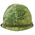 Original U.S. Vietnam War M1 Helmet with 1963 Dated Camouflage Cover and Liner Original Items