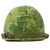 Original U.S. Vietnam War M1 Helmet with 1963 Dated Camouflage Cover and Liner Original Items