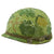 Original U.S. Vietnam War M1 Helmet with 1963 Dated Camouflage Cover and Liner Original Items