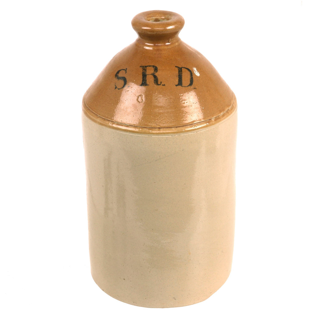 Original British WWII Military Issue S.R.D. Imperial Gallon Rum Jug Dated 1940 Original Items