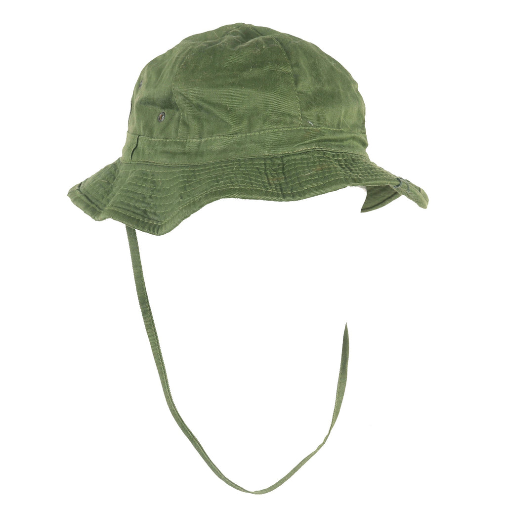 Original North Vietnamese Vietnam War Army Boonie Hat with Waterproofed Crown - 6 ¾ Original Items