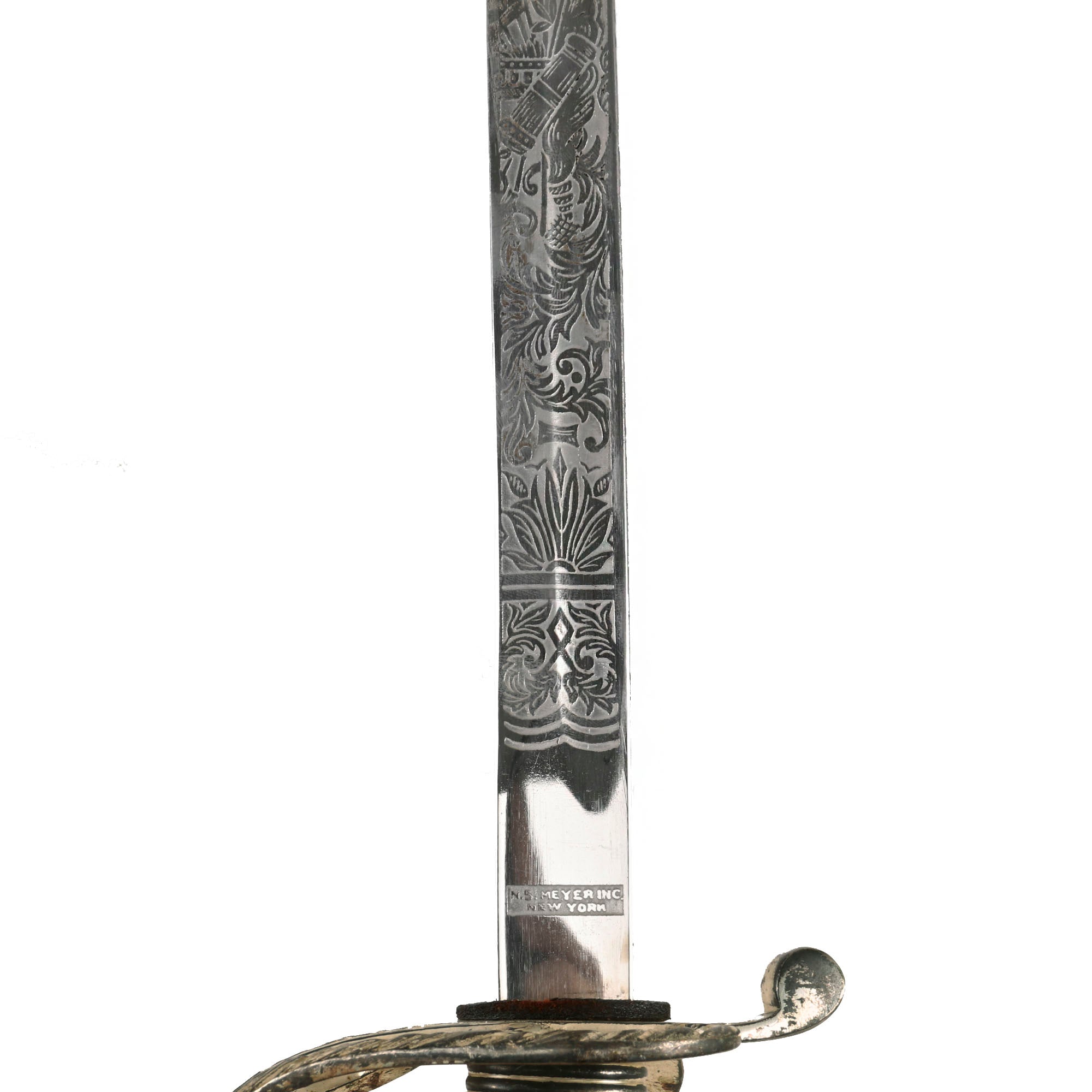 Original U.S. Ornate M-1902 Army Officer's Presentation Sword With Eag ...