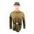 Original Cuban Army Uniform Captured During 1983 U.S. Invasion of Grenada - Camouflage Fatigue Cap, Shirt, Belt with Cuban Army Buckle Original Items