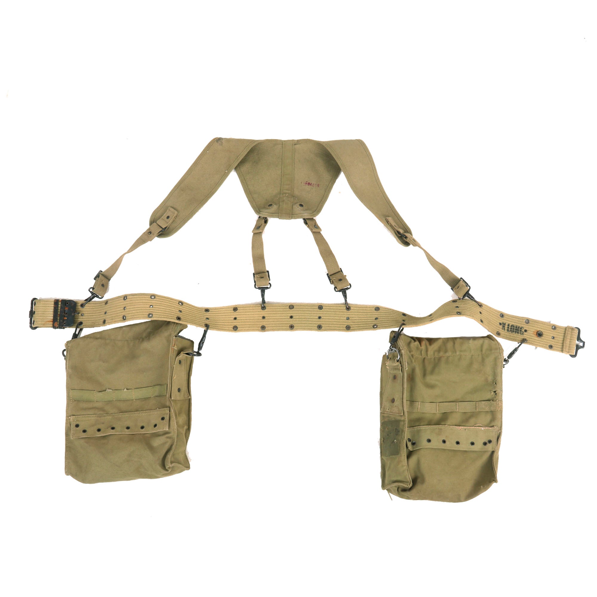 Original U.S. WWII Medic’s Belt Rig with Pouches & Vials - Reproductio ...