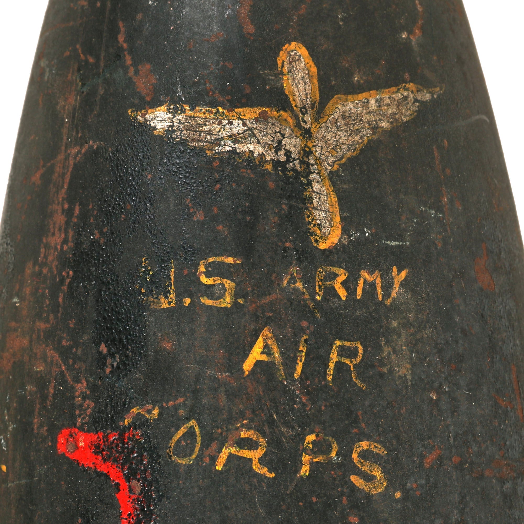 Original U.S. WWI Inert Aerial Mk. I Drop Bomb Painted Post War for th ...