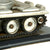 Original Soviet Cold War Era Aluminum Model T-55 Battle Tank Mounted on Base Original Items