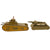 Original U.S. WWII Wartime Economy Toy Tank Collection of 5