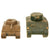 Original U.S. WWII Wartime Economy Toy Tank Collection of 5