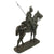 Original Imperial German WWI Era Large Bronze Sculpture of Uhlan Soldier of 5th (Westphalian) Uhlans on Horseback by Léon Mignon (1847-1898)