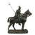 Original Imperial German WWI Era Large Bronze Sculpture of Uhlan Soldier of 5th (Westphalian) Uhlans on Horseback by Léon Mignon (1847-1898)