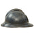 Original French WWI Model 1915 Adrian Helmet Shell with RF Field Medical Personnel Badge - Horizon Blue Original Items