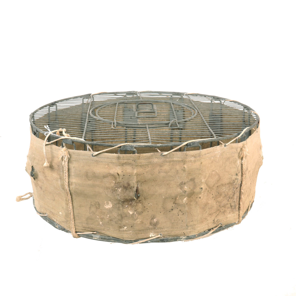 Original U.S. WWII Airborne Parachute Pigeon Cage Drop Cage Basket