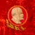 Original Soviet Russian Cold War Worker Red Velvet Unity Banner Lenin Flag with Fringe - Workers of the World, Unite! - 53 x 70”