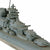 Original U.S. WWII Navy Large Scale Identification Model of German Battleship Tirpitz in Original Shipping Box