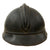 Original French WWI Model 1915 Adrian Helmet in Horizon Blue with RF Engineer Badge - Complete Original Items