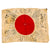 Original Japanese WWII Hand-Painted Silk Good Luck Flag with Lots of Signatures - 29 x 39” Original Items