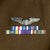 Original U.S. WWII 8th Air Force Captain Officer’s British-Made ETO Jacket with Sterling Wings & Distinguished Flying Cross Ribbon Bar - Dated 1944 Original Items