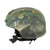 Original U.S. GWOT Special Operations Used AS-500 Armorsource Kevlar Helmet with Custom Paint Scheme & Original Liner - Dated 2012 Original Items