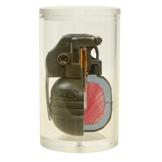 Original GWOT Rare Rheinmetall SpHGR 06-V2 Familiarization Grenade Cutaway in Factory Display Case