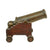 Original 19th Century U.S. Brass Signal Cannon on Contemporary Wooden Carriage Original Items