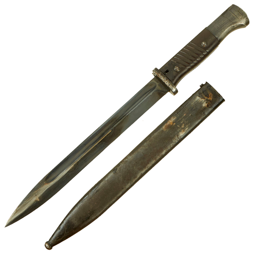 Original German WWII 98k 1939 dated Bayonet by Elite Diamant with Scab ...