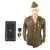 Original U.S. WWII 8th Infantry Division Named Uniform & Purple Heart Grouping - 28th Infantry Regiment