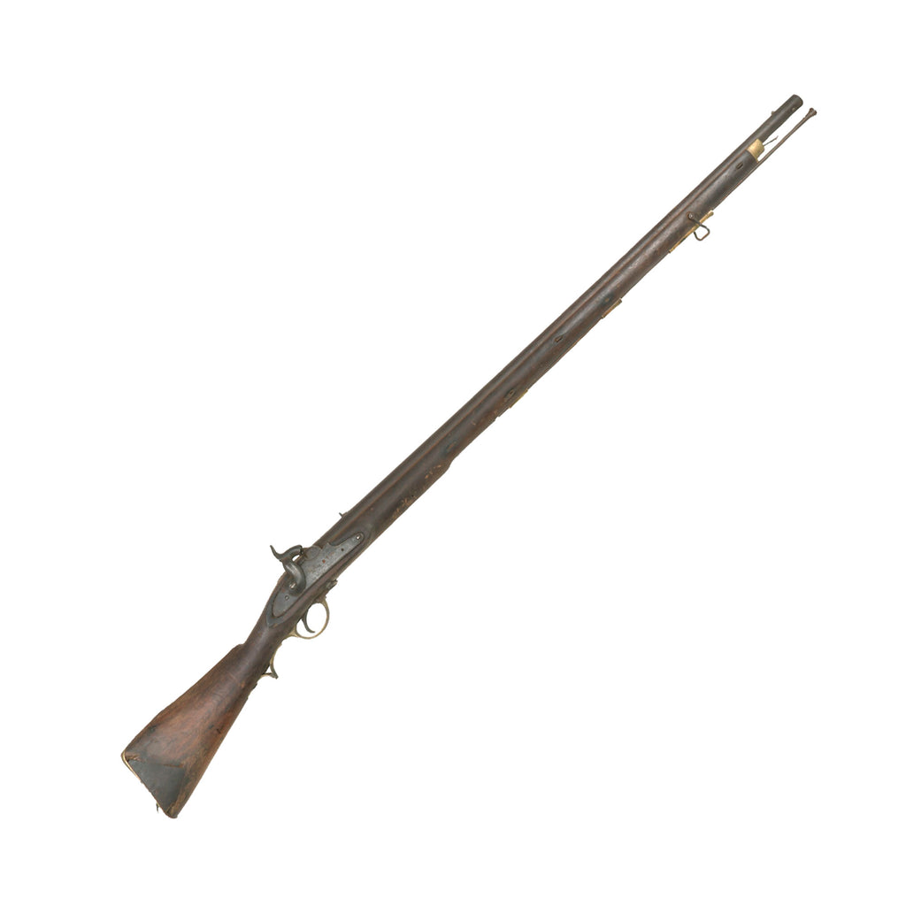 Original British East India Company Percussion Musket with British Barrel and V.R. Marked Enfield Lock Dated 1841 Original Items